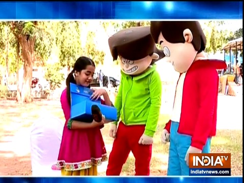 Magic box reaches on the sets of Kullfi Kumarr Bajewala