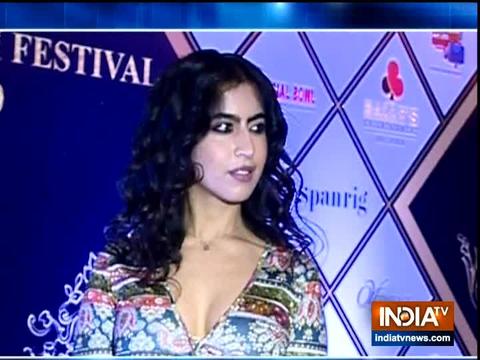 TV celebrities at the red carpet of Dada Saheb Phalke International Award Show