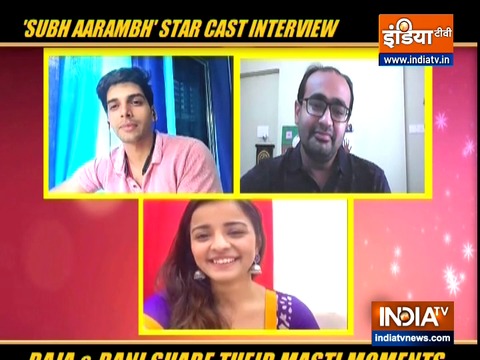 Shubharambh resumes shoot. Watch interview of its lead pair