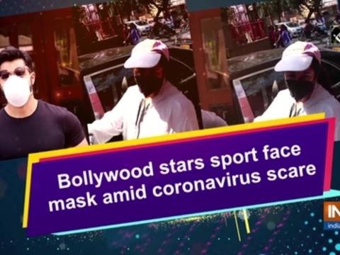 Bollywood stars sport face mask amid coronavirus scare