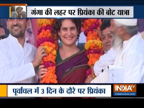 Uttar Pradesh: Priyanka Gandhi to launch Congress campaign with boat ride from Prayagraj to Varanasi