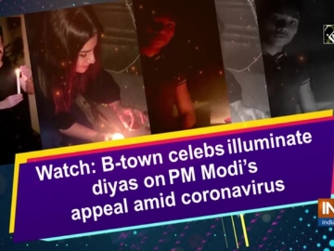 Watch: B-town celebs illuminate diyas on PM Modi's appeal amid coronavirus