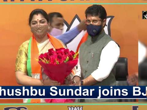 Khushbu Sundar joins BJP