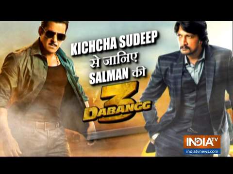 Sudeep talks about his role in Salman Khan starrer Dabangg 3