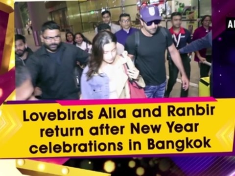 Lovebirds Alia and Ranbir return after New Year celebrations in Bangkok