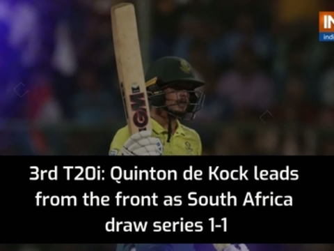 South Africa cruise to 9-wicket win over India, draw T20I series 1-1