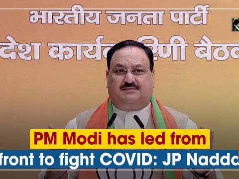 PM Modi has led from front to fight COVID: JP Nadda