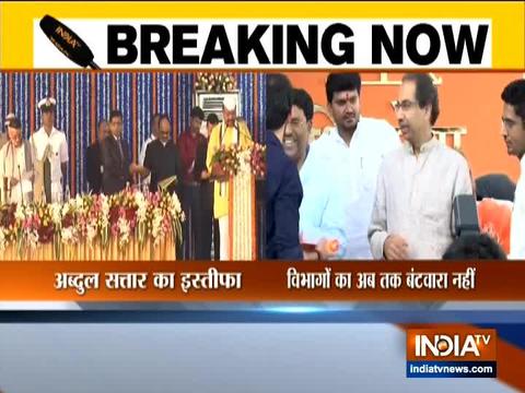 Shiv Sena minister Abdul Sattar resigns from Udhhav Thackeray govt