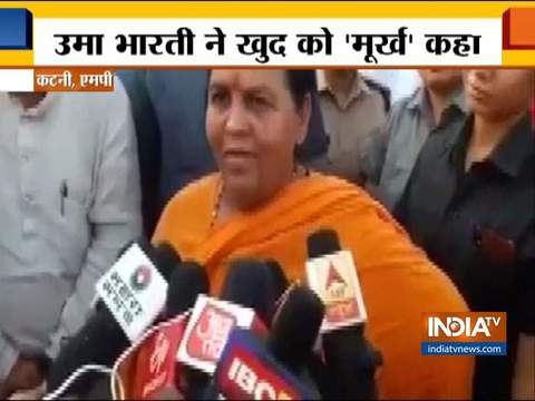 I am a fool, don't compare me with Sadhvi Pragya: Uma Bharti