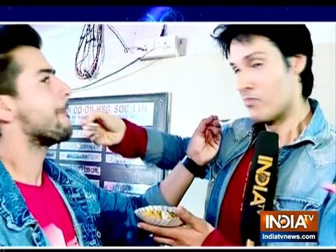 TV actors enjoy pani puri. Watch this video