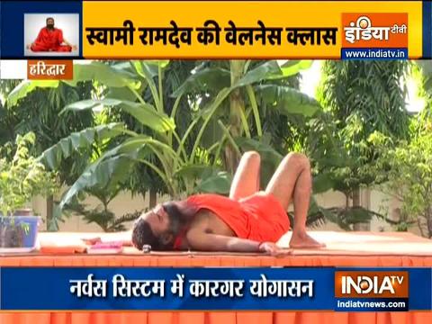 Swami Ramdev shares ways to treat shaky hands and legs