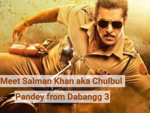 Meet Salman Khan aka Chulbul Pandey from Dabangg 3