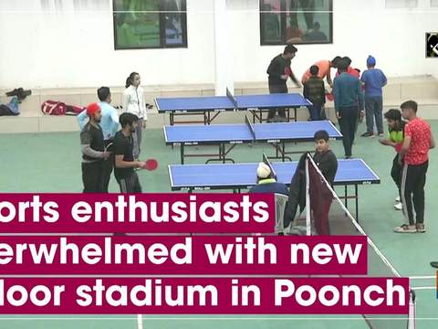 Sports enthusiasts overwhelmed with new indoor stadium in Poonch