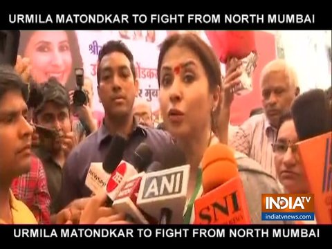 Urmila Matondkar to contest elections from North Mumbai