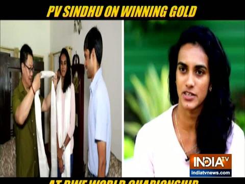 'It hasn't yet sunk in': World Champion PV Sindhu returns to hero's welcome