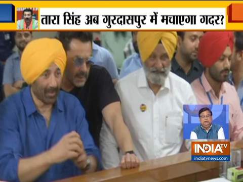 LS polls 2019: Sunny Deol files nomination as  BJP candidate from the Gurdaspur