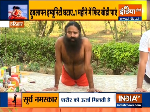 Do Surya Namaskar daily to increase weight, according to Swami Ramdev