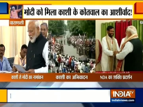 After filing nomination from Varanasi, PM thanks people of Kashi