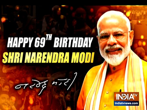 Prime Minister Narendra Modi turns 69