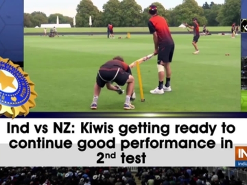 Ind vs NZ: Kiwis getting ready to continue good performance in 2nd test