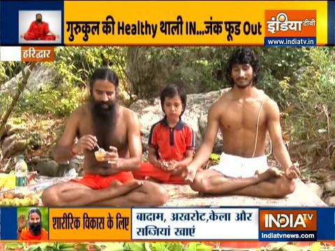 Swami Ramdev shares tips to build healthy eating habits in children