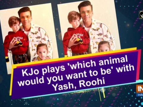 KJo plays 'which animal would you want to be' with Yash, Roohi