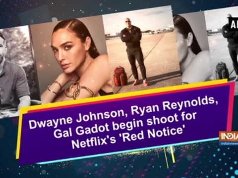 Dwayne Johnson, Ryan Reynolds, Gal Gadot begin shoot for Netflix's 'Red Notice'