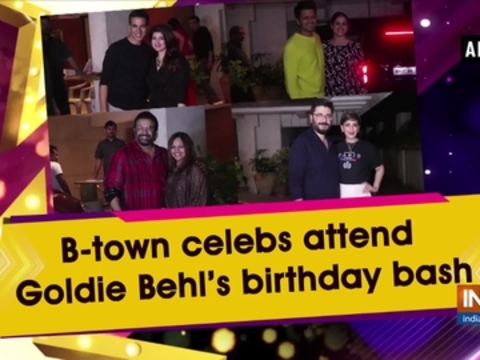 B-town celebs attend Goldie Behl's birthday bash