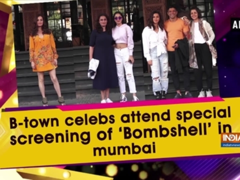 B-town celebs attend special screening of 'Bombshell' in Mumbai