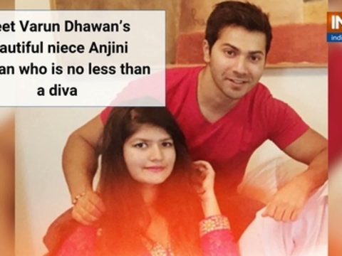 Meet Varun Dhawan’s beautiful niece Anjini Dhawan who is no less than a diva