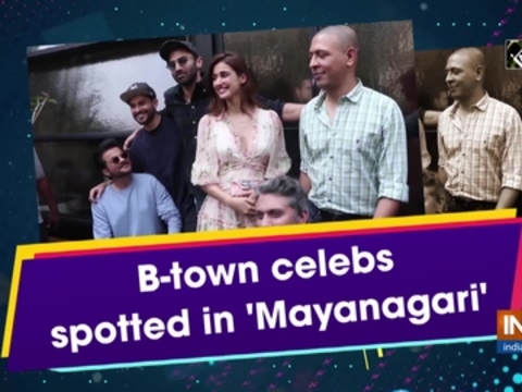 B-town celebs spotted in 'Mayanagari'