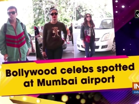 Bollywood celebs spotted at Mumbai airport