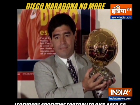 Diego Maradona No More: Legendary Argentine footballer dies aged 60