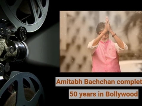 Amitabh Bachchan completes 50 years in Bollywood