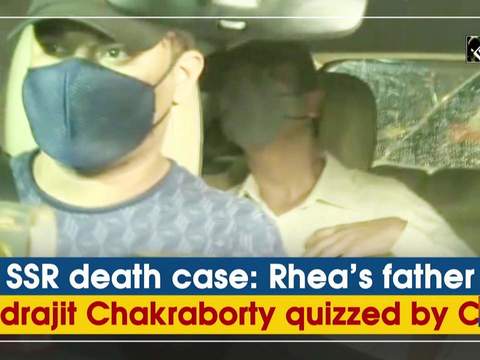 SSR death case: Rhea's father Indrajit Chakraborty quizzed by CBI