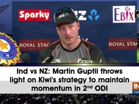 Martin Guptill throws light on Kiwi's strategy to maintain momentum in 2nd ODI