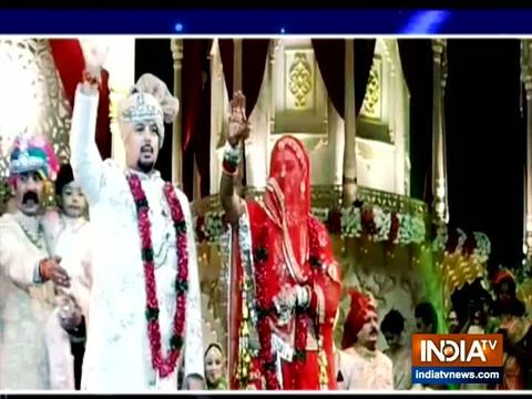 A glimpse of Mohena Kumari's royal wedding