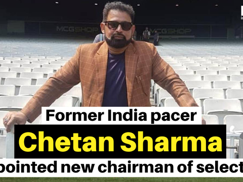 Chetan Sharma appointed new chairman of selectors