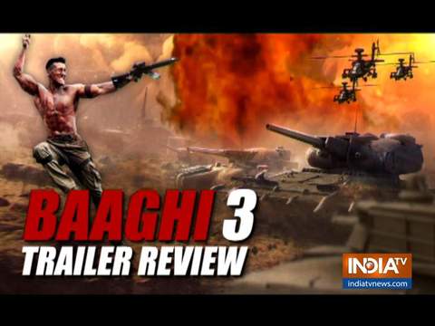 Baaghi 3 trailer review: Witness 'action ka maha dose' with Tiger Shroff