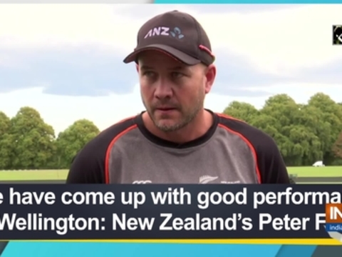 We have come up with good performance in Wellington: New Zealand's Peter Fulton