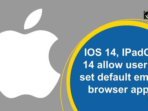 IOS 14, IPadOS 14 allow user to set default email, browser apps