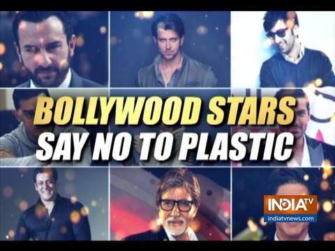 Katrina Kaif, Vicky Kaushal say no to plastic