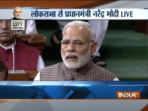 PM Modi's speech on Motion of Thanks in Lok Sabha: Key highlights