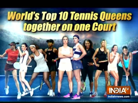 Top female tennis stars gather for Queens of the Future experience