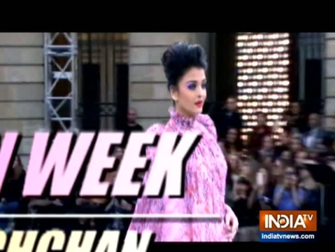 Aishwarya Rai Bachchan walks the ramp in a style