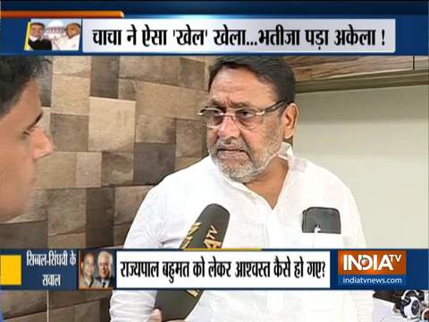 We have support of 165 MLAs: NCP leader Nawab Malik