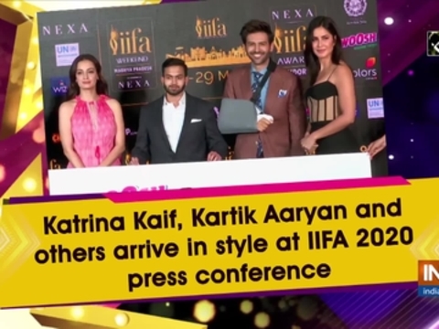 Katrina Kaif, Kartik Aaryan and others arrive in style at IIFA 2020 press conference