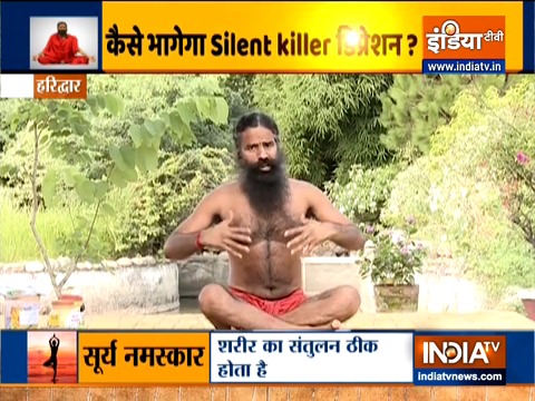 Do yoga regularly to get rid of depression, learn how from Swami Ramdev