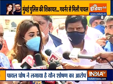 Actress Payal Ghosh meets Maharashtra Governor, demands arrest of director Anurag Kashyap