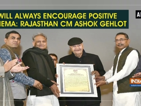 Will always encourage positive cinema: Rajasthan CM Ashok Gehlot